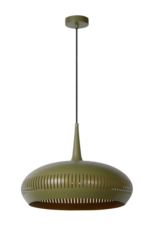 Lucide RAYCO - Hanglamp - Ø 45 cm - 1xE27 - Groen - uit